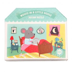 Puzzle 100 pièces Souris Dans La Maison Rex London