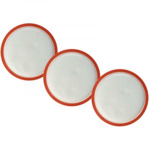 Vhbw 3x Filtre pré-moteur compatible avec Vax U91-P6E, U89-P9-P, U89-P9-T, U88-VU-T-A, U89-P9-B aspirateur - Filtre de protection du moteur