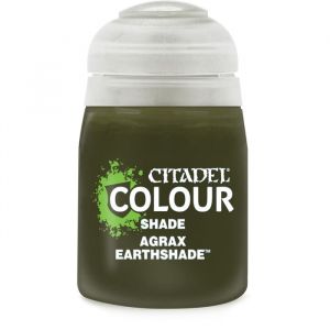 Games Workshop Peinture Citadel SHADE: AGRAX EARTHSHADE (18ML) (unit) - Peinture à maquette acrylique - 99189953050