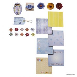 Erica Kit Scrapbooking Naissance Gar&ccedil;on