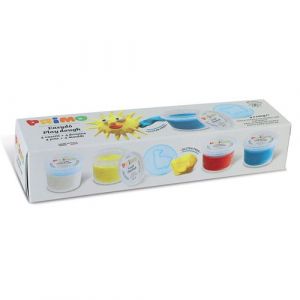 Pâte À Modeler En Seau, 4 Couleurs 100 G Neuf