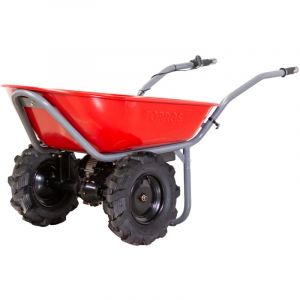 Mw-tools Torros - Brouette électrique 2 roues motrices 100L 260KG - batterie 40V / 6Ah EK260