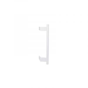Poignée de porte blanche en forme de barre pour réfrigérateur Liebherr 7424848
