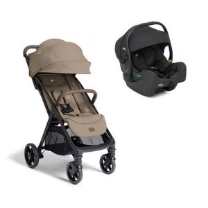JOIE - Poussette Duo Parcel Lx Sandstone Siege-auto Gr0 I-gemm 3 Shale Joie