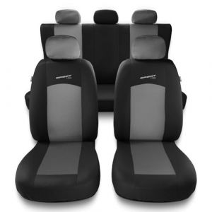 Mossa Housses de siège adaptées pour Dacia Sandero I, II (2008-2019) - housse siege voiture universelles - couverture siege - S-G2