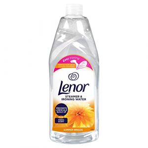 Lenor Eau Parfumée Été - Repassage Facile, Anti-Plis, 1L - Fraîcheur Instantanée