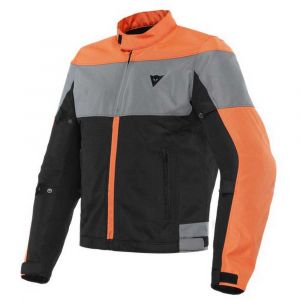 Dainese Veste Elettrica Air Tex 46 Black / Flame Orange / Charcoal Grey