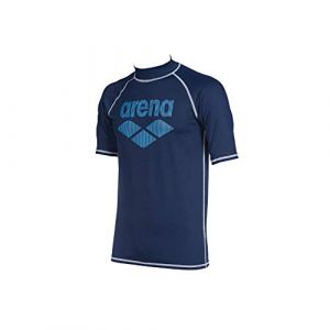 Arena Rash SS UV Vest Men, navy XL T-shirts anti-UV & rashguards