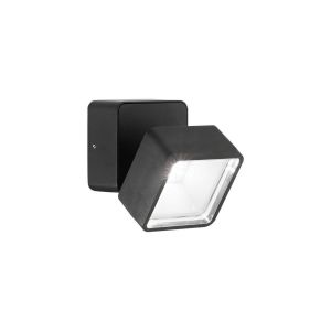 Ideal lux Applique Omega Square 1x7W LED Noir