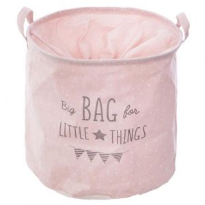 Image de Sac de Rangement Pliable "Canvas" 38cm Rose Prix