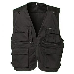 Planam Gilet Été Multipoches 1410 (Noir - M)