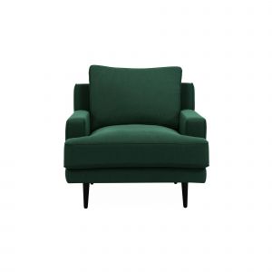 Camif Edition Fauteuil tissu velours Oscar