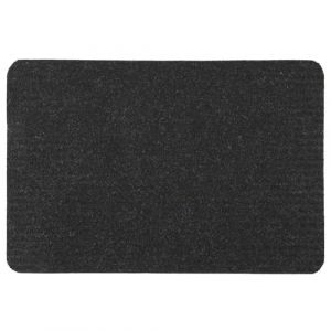 Je Cherche une Id&eacute;e TX0183 Paillasson Antid&eacute;rapant - Con&ccedil;u pour Entr&eacute;es Fr&eacute;quent&eacute;es - Tapis Textile d'Int&eacute;rieur - Facile &agrave; Entretenir - Dimensions 40 x 60 cm - Couleur Noir