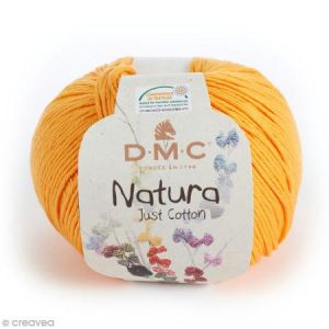 Image de Dmc Fil Natura - 50 gr Fil à crocheter ou à tricoter Natura Just cotton de : 50 gr, soit environ 155 mètres100% cotonCouleur: