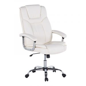 Beliani Chaise de bureau en simili-cuir beige ADVANCE - beige