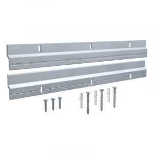 Arti Teq Fixation murale Z-BAR - 400 mm - Argent aluminium - 3