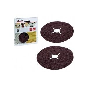 Image de Kreator Disques abrasifs pour meuleuses Diam&egrave;tre 125 mm Fixation trou central