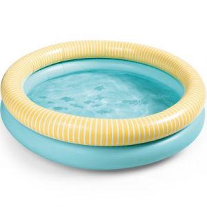 Image de Quut Piscine gonflable Dippy bleue et jaune banane (120 cm)