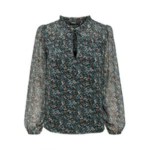 Only Blouses ONLDITSY L/S BLOUSE WVN NOOS - Couleur S,M,L,XL,XS - Taille Multicolore