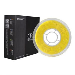 Creality3d Consommable imprimante 3D CR-PLA Yellow_1.75mm_1KG_transparent spool_black and white box