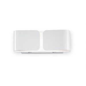 Image de Applique murale en métal blanc Clip - PM L 25,3 x P 7,8 x H 9 cm