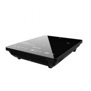 Cecotec Plaque &agrave; induction Full Crystal Onyx 2000W 10 niveaux contr&ocirc;le tactile