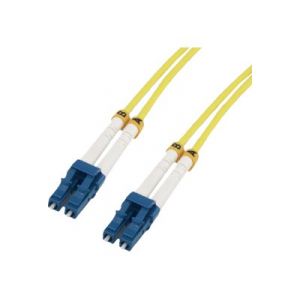 MCL Samar FJOS2/LCLC-3M - Câble fibre optique LC mode unique M/M 3m 9 / 125 micromètres OS2 Sans halogène