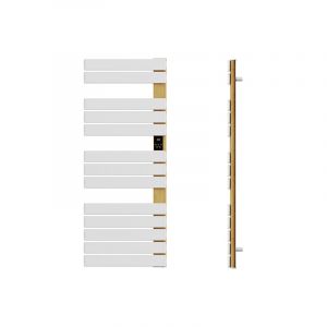 Batilec Sèche-serviettes sec barres plates SIGMA 750w finition bois