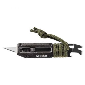 Gerber Cutter de poche - Prybrid-X Solid State small, Onyx