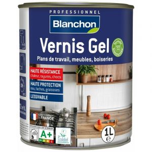 Blanchon Vernis Gel Biosouc&eacute; 5 couleurs 2 finitions 4 Conditionnement - Incolore 1 l