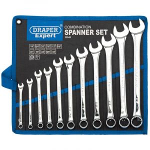 Image de Draper Tools Expert Ensemble de clés mixtes 11 pcs Argenté 29546