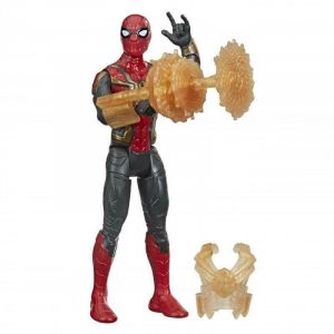 Image de Hasbro MARVEL SPIDER-MAN - Figurine Iron Spider de 15 cm &agrave; costume combin&eacute; - 1 armure Mystery Web Gear et 1 accessoire - d&egrave;s 4 ans