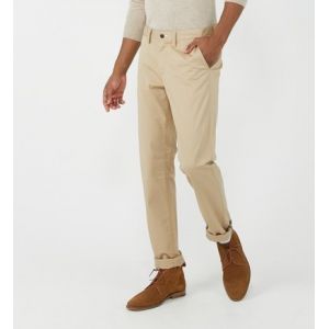 Gant (marque) Pantalon chino slim twill stretch Beige
