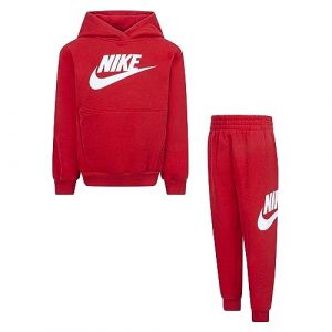 Image de Nike Combinaison pour enfant Club Fleece Rouge Code 86L135-U10, rouge/blanc, 4-5 ans