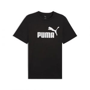 Puma ESS No. 1 Logo Tee, T-Shirts Mixte Black,