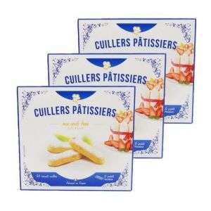 Lot 3X Biscuits à la cuillère auX oeufs frais - paquet 300g