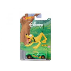 Mattel Vehicule disney : chien pluto 16 angels - collection mickey 90eme anniversaire - voiture miniature verte 1:64 - enfant
