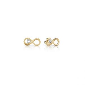 Guess Boucles d'oreilles Femme Bijoux - JUBE02182JWYG STUDS PARTY Acier Doré