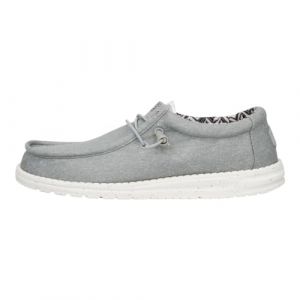 Dude Hey pour homme. Wally Canvas Sneakers grey Hey