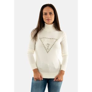 Guess Pull femme Melanie Triangle Logo