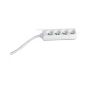 JPC Bloc multiprises électriques 4 prises électriques 4m