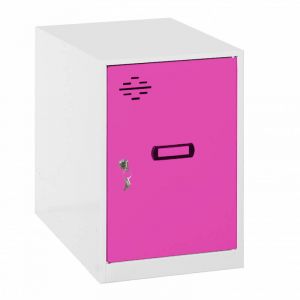 Mini casier blanc et rose Simonlocker 475 Simonrack