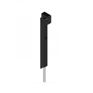 La Croisée DS VERROU APPLTIGE INOX L250MM LAQ NR RAL9005S