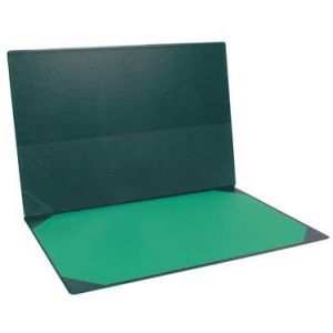 Image de Exacompta 716399E - Sous-main double en PVC, format 40x60 cm, coloris vert foncé