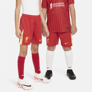 Nike Short de foot Replica Dri-FIT Liverpool FC 2024/25 Stadium Domicile pour ado - Rouge - Taille L - Unisex