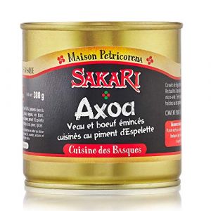 Sakari Axoa, 380 G : Veau Et Boeuf Cuisin&eacute;s Aux Piments Doux Et Piment D'Espelette