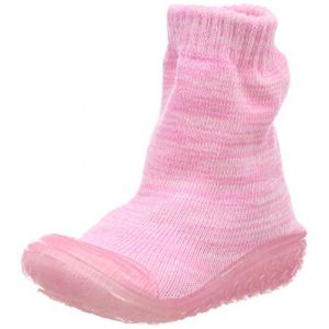 Playshoes Chaussons enfant tricot rose