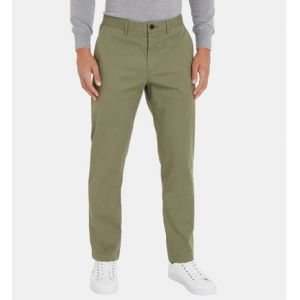 Tommy Hilfiger Pantalon Denton chino droit coton stretch Vert - Couleur Vert - Taille S