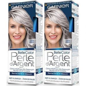 Garnier Belle color perle d'argent gris perlé
