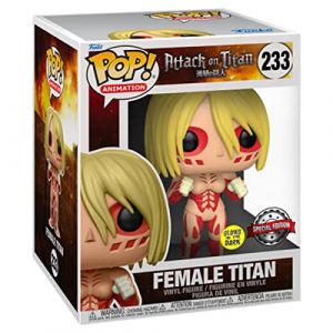 POP ! Attack on Titan - Female Titan Glow in The Dark 6” Super Sized